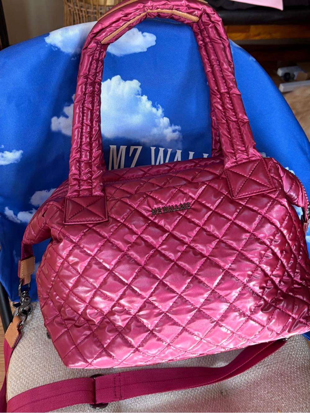 MZ Wallace Peony Pearl Medium Sutton Deluxe - Picture 7 of 13